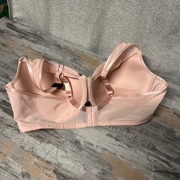 Curvy Couture Intimates & Sleepwear Curvy Couture Sheer Mesh Plunge